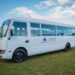 Paliza entrega tres modernos autobuses a estudiantes y deportistas en Puerto Plata
