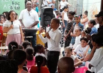 Ministerio Cristiano el Monte de Sion y Fundecund realiza actividad con niños
