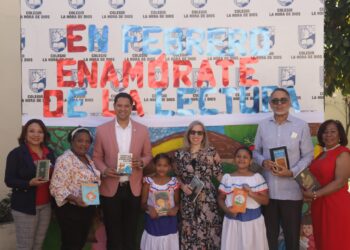 Regional 15 encabeza Festival de Lectura, Dominicana Lee: "En San Valentín, Enamórate de la Lectura"