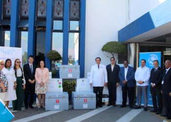 Embajada del Japón y UNICEF entregan una donación de equipos de cadena de frío al MSP