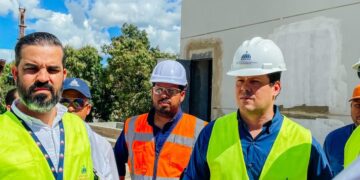 Ministro Carlos Bonilla supervisa avances Construcción Hospital Municipal de Villa Hermosa