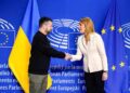 Volodimir Zelensky habló ante el Parlamento Europeo: “Putin es un dictador con armas de regímenes como Irán”