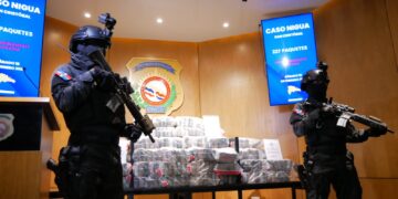DNCD y ARD confiscan 227 paquetes presumiblemente cocaína