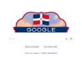 Google dedica su doodle a la República Dominicana