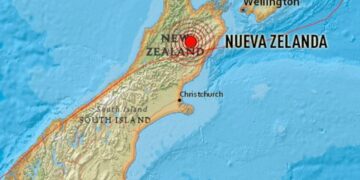 Un seísmo de magnitud 6,1 sacude las aguas en el norte de Nueva Zelanda