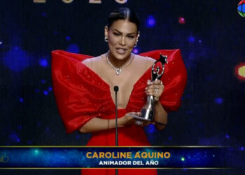 Caroline Aquino dedica su premio a las mujeres como ella con hijos autistas