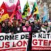 Francia vive una jornada de protestas masivas contra la reforma de las pensiones