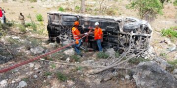 Mueren dos en accidente de tránsito en la frontera 