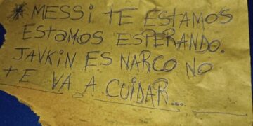 “Messi te estamos esperando”: Balearon local de familia Roccuzzo y dejan amenaza