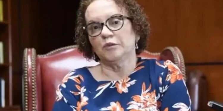 Miriam Germán desmiente que Antoliano Peralta intervenga en asuntos de la PGR