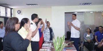 Director Regional 15 juramenta Mesa de Diálogo Operativa Distrito 1503