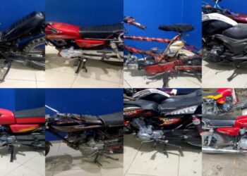 PN detiene presunto delincuente y recupera ocho motocicletas sustraídas en la ciudad de Moca
