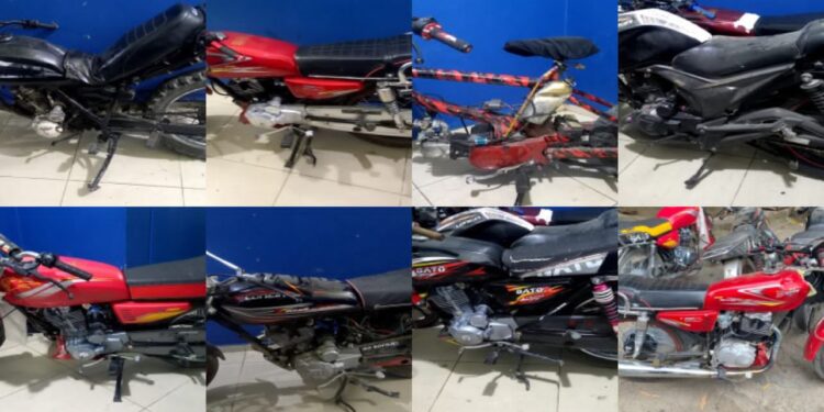 PN detiene presunto delincuente y recupera ocho motocicletas sustraídas en la ciudad de Moca