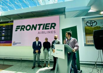 Frontier Airlines anuncia vuelos sin escalas desde Santo Domingo a Atlanta y Tampa