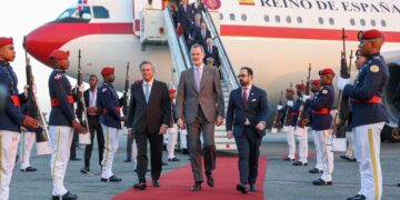 Llega al país el Rey de España, Felipe VI para su participación en la XXVIII Cumbre Iberoamericana