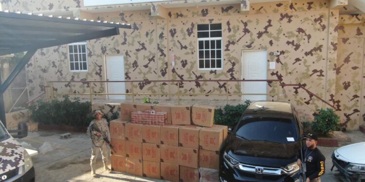 CESFronT decomisa 420,000 unidades de cigarrillos marca Capital en Montecristi