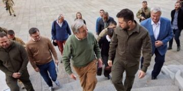 Antonio Guterres llegó a Ucrania y se reunirá con Zelensky