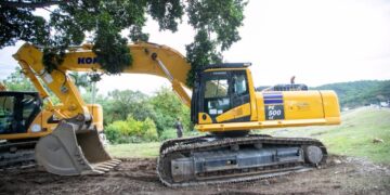 Gobierno inicia dragado en contraembalse Las Barías