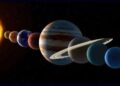 Cinco planetas se alinearán cerca de la Luna y podrán verse