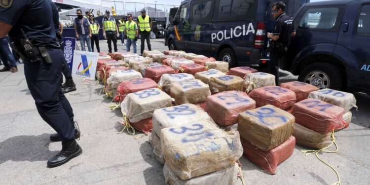 Incautan un cargamento de más de 200 kilos de cocaína en Puerto Rico