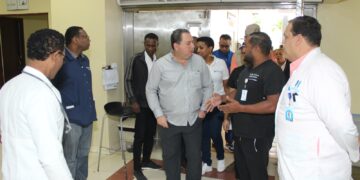 Director SNS visita Hospital Ney Arias Lora