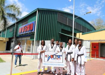 Abinader inaugura Pabellón de Wushu y canchas de baloncesto en Centro Olimpico y polideportivo de Los Alcarrizos