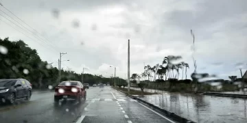 En horas de la tarde, aguaceros dispersos en distintos poblados del interior del país