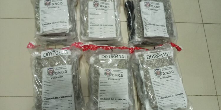 Ocupan 18 paquetes de marihuana en el AILA; disponen personal adicional en aeropuertos