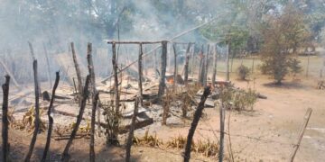 Capturado y enviado a la justicia hombre intentó matar a su abuela de 80 años; le quema la casa