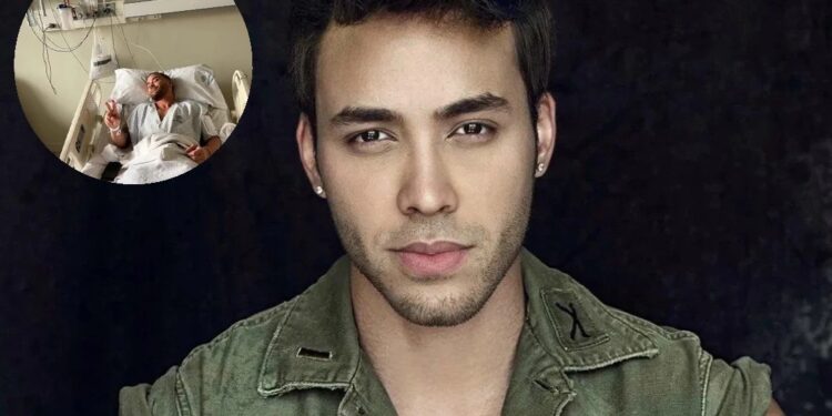 Prince Royce hospitalizado por severa reacción alérgica