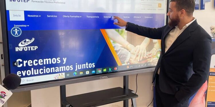INFOTEP se convierte en referente internacional con la inauguración de Biblioteca Virtual