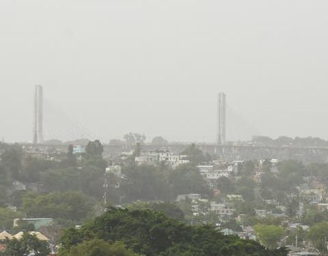 Polvo del Sahara provocará cielo brumoso, ambiente caluroso y pocas lluvias en gran parte del país