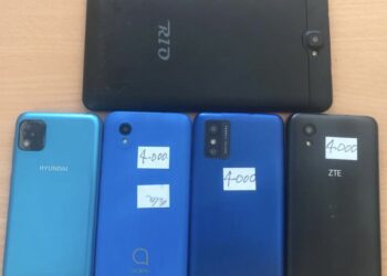 PN apresa una pareja por robo de celulares en tienda de Barahona