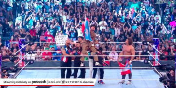 Bad Bunny le ganó a Damian Priest, tras pelea callejera en el WWE Backlash 2023