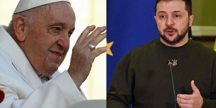 Zelenski viaja mañana a Roma para reunirse con el papa, Mattarella y Meloni