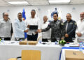Ministerio de Interior y Policía recibe equipos del MINERD para escuela de entrenamiento policial