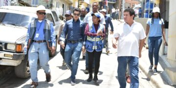 Wellington Arnaud supervisa trabajos de la segunda etapa de Arroyo Gurabo