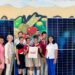 LONGi en coordinación con ASOFER y Fundación Sostenibilidad 3Rs, donan paneles solares a escuela en samaná