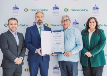 Certifican oficinas y sucursales de Banco Caribe en salud y seguridad ocupacional