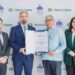 Certifican oficinas y sucursales de Banco Caribe en salud y seguridad ocupacional