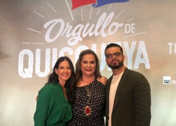 Jessica Hasbún, Jatnna Tavárez y Kelvin Liria