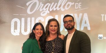 Jessica Hasbún, Jatnna Tavárez y Kelvin Liria
