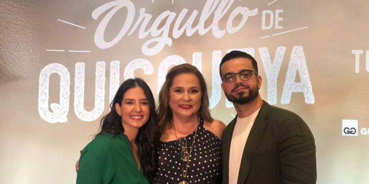 Jessica Hasbún, Jatnna Tavárez y Kelvin Liria