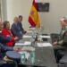 Ministro de Defensa Díaz Morfa se reúne con alto mando militar de España