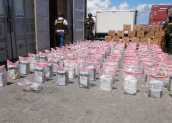 Autoridades incautan en Puerto Caucedo 728 paquetes presumiblemente cocaína