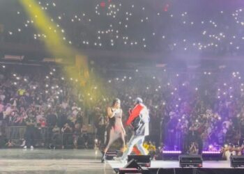 El Madison Square Garden se desborda ante aparición de Tokischa en concierto de Anuel
