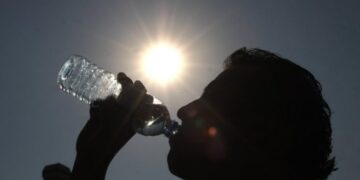 Horas matutinas soleada, calurosas y de escasas lluvias