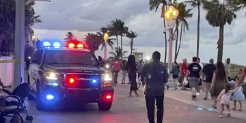 9 heridos en tiroteo cerca de playa en Hollywood, Florida