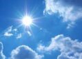 Ambiente mayormente soleado y de escasas lluvias sobre gran parte del país