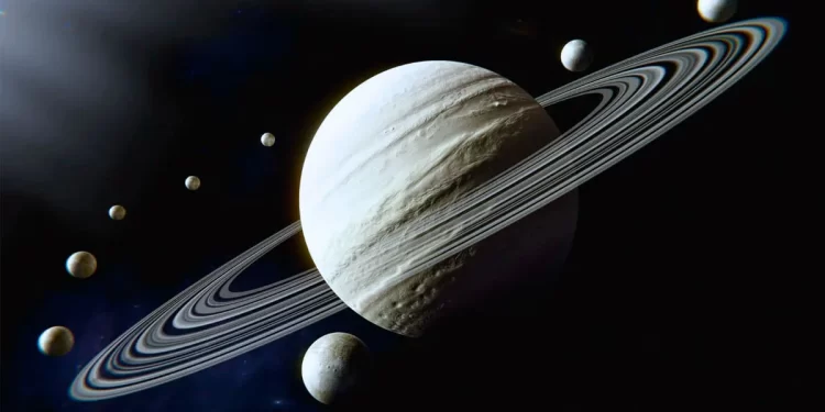 Científicos descubren 62 nuevas lunas alrededor de Saturno